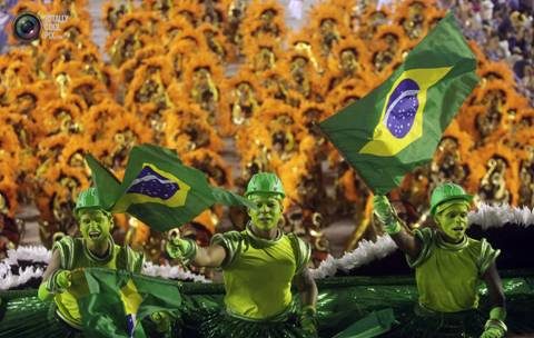 2013 Carnival In Rio de Janeiro