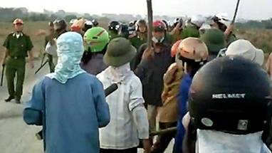 Nông dân Văn Giang chống chính quyền