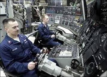 Trung tâm điều khiển tàu ngầm Ohio. 