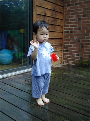 aline blessing with red cup