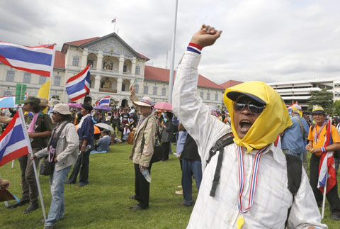 Thái Lan, biểu tình , Suthep Thaugsuban