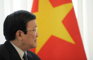 Chủ tịch nước  Việt Nam Trương Tấn Sang